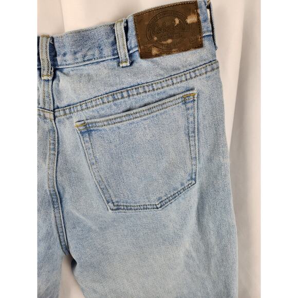 Cabelas Mens Denim Outdoor Gear Light Blue Jeans Bootcut 36/30 Hunting Fishing - Picture 6 of 16
